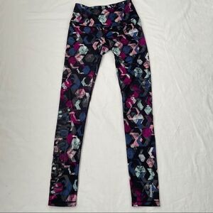 Reebok Multicolored 7/8 Workout Leggings
